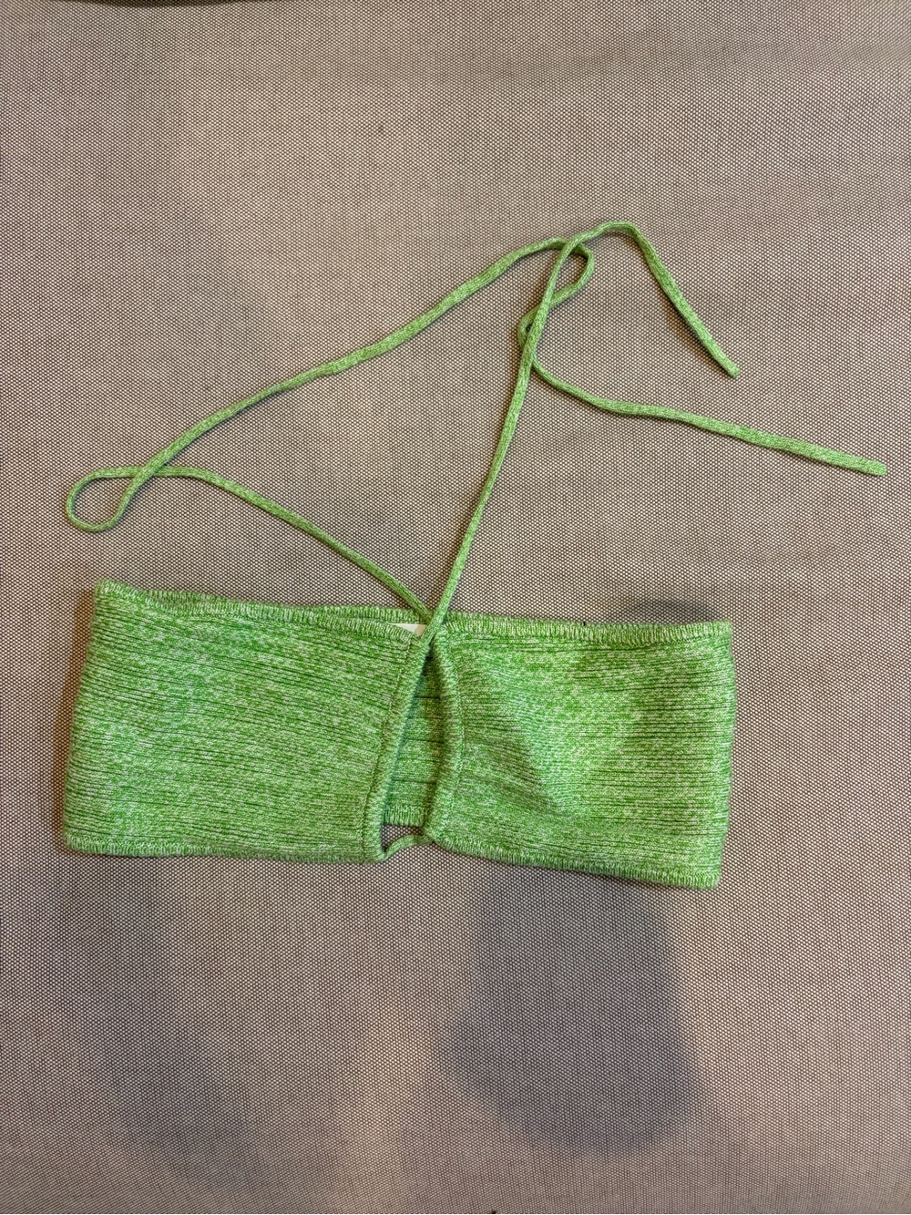 Lovers+Friends knit bandeau top (matching set)